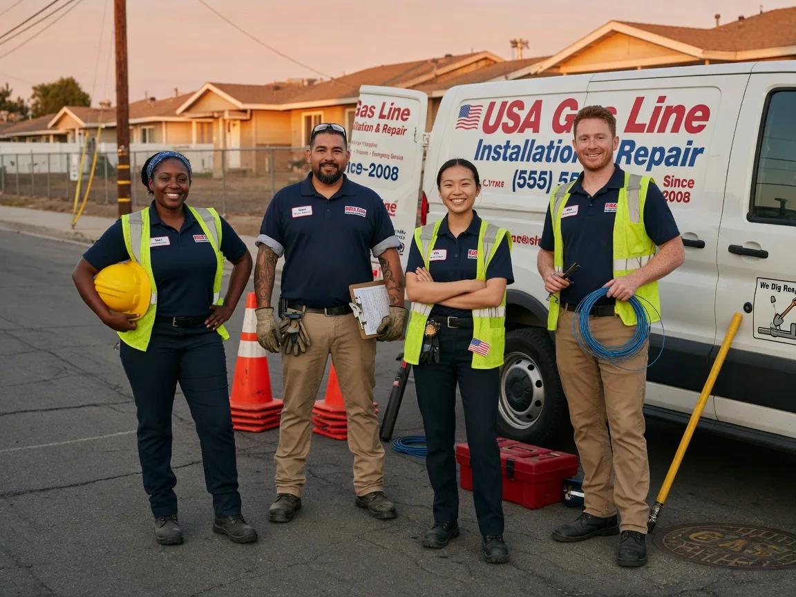 Gas Line Installation company in Great Meadows, NJ